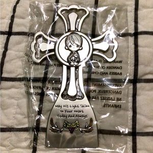 Precious Moments Communion Cross-Boy